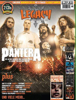 CD Review im Legacy Magazine 89